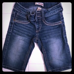 Girls Mudd Jean shorts